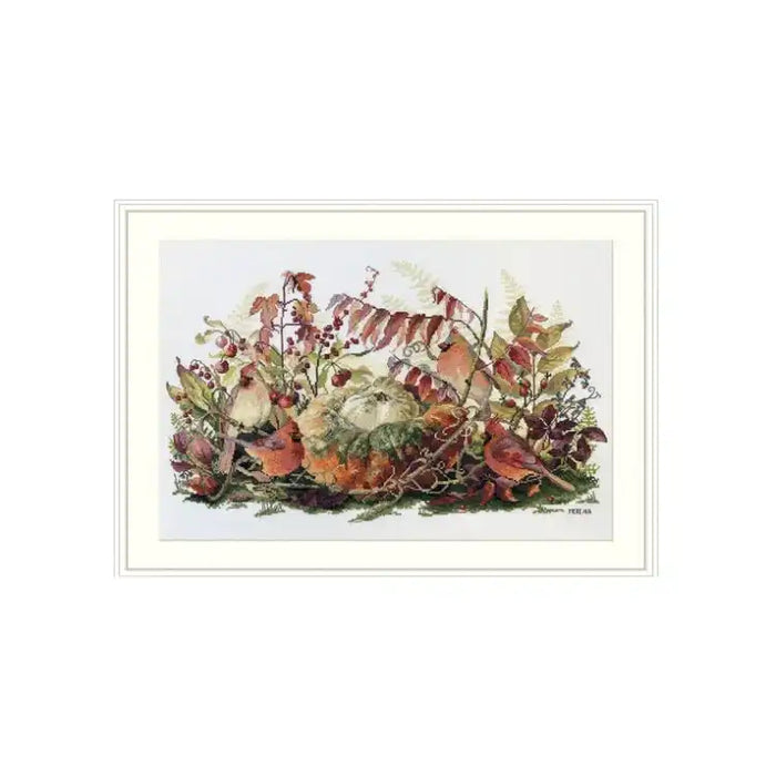 Cross Stitch Kit Merejka - RHAPSODY IN RED SK190