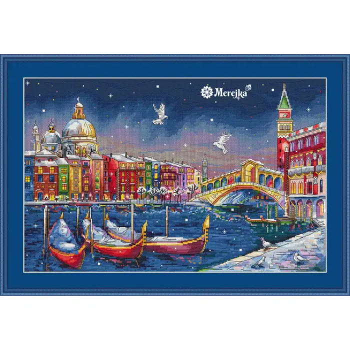 Cross Stitch Kit Merejka - HOLIDAY VENICE SK29
