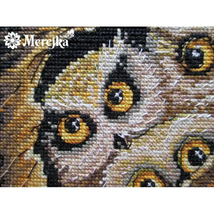 Cross Stitch Kit Merejka - OWLS SK32