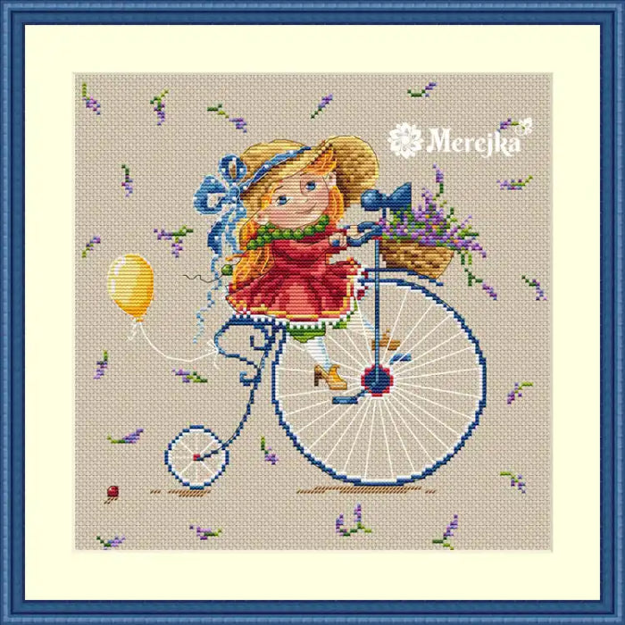 Cross Stitch Kit Merejka - LAVENDER SK37