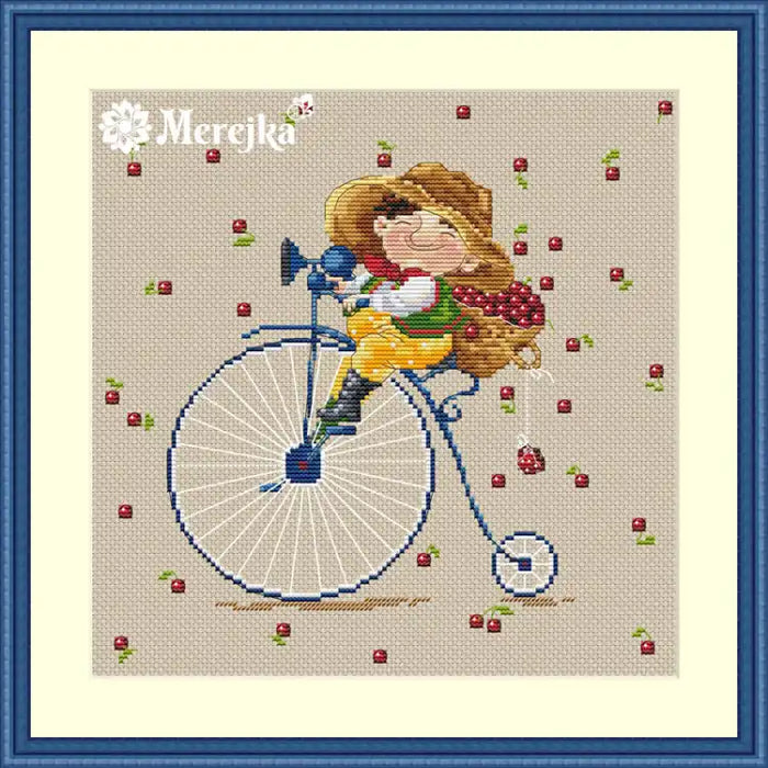 Cross Stitch Kit Merejka - CHERRY SK38