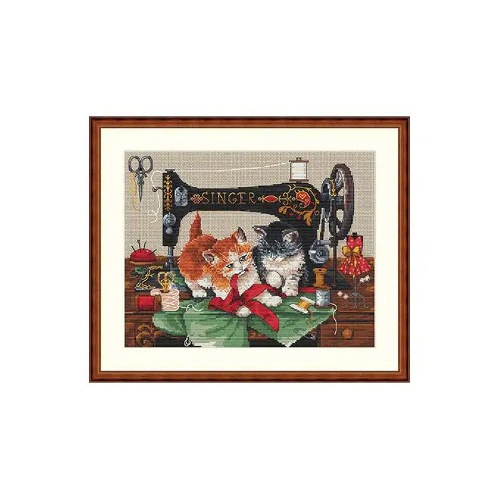 Cross Stitch Kit Merejka - PLAYERS & SINGER SK70