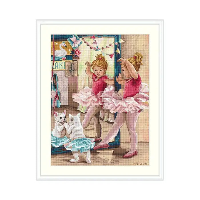Cross Stitch Kit Merejka - BALLET DANCERS SK74