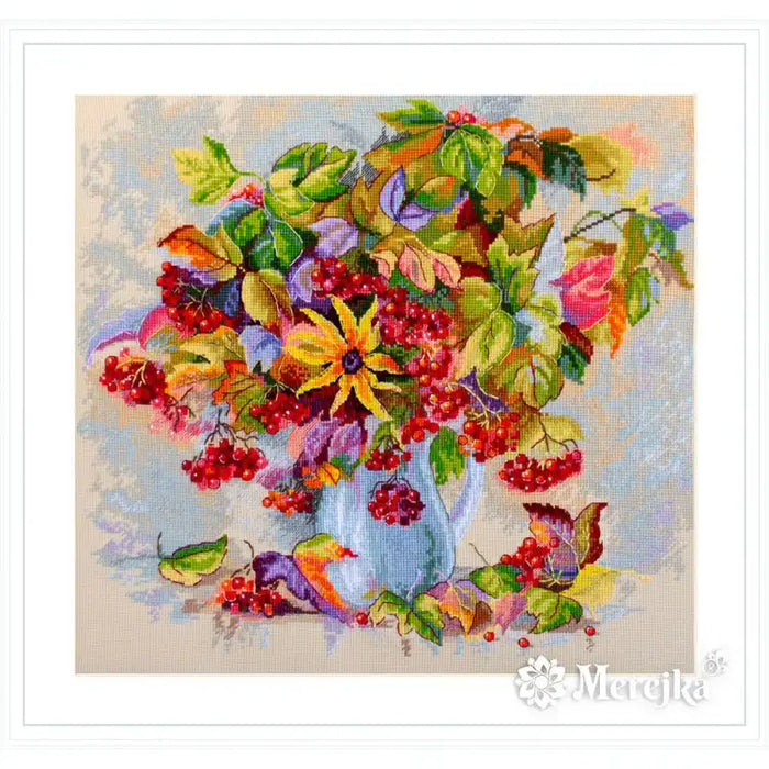 Cross Stitch Kit Merejka - AUTUMN STAR SK84