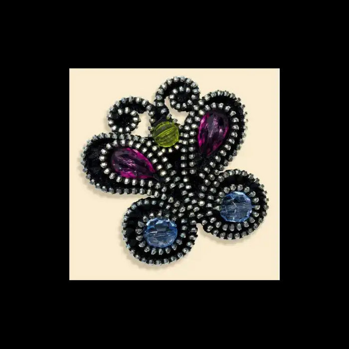 Cross Stitch Kit Riolis - BROOCH "BUTTERFLY" SR1297AC