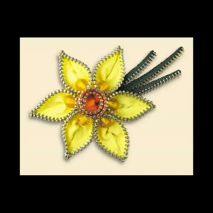 Cross Stitch Kit Riolis - BROOCH "NARCISSUS" SR1341AC