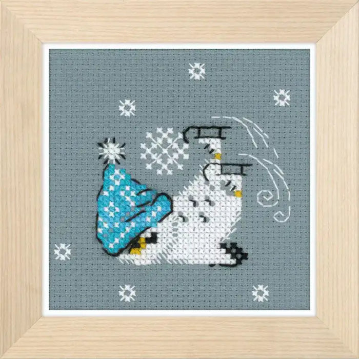 Cross Stitch Kit Riolis - SKATES SR1665