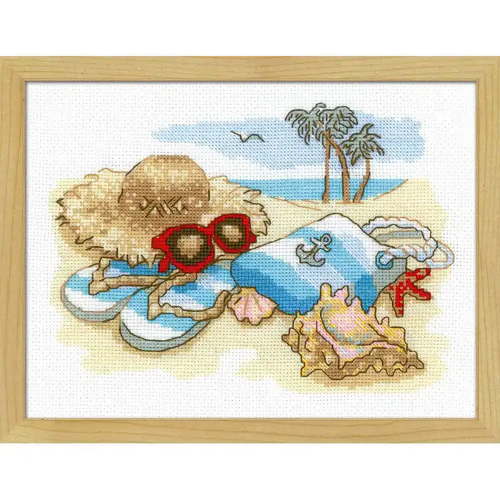 Cross Stitch Kit Riolis - HOLIDAY BY THE SEA SR1719