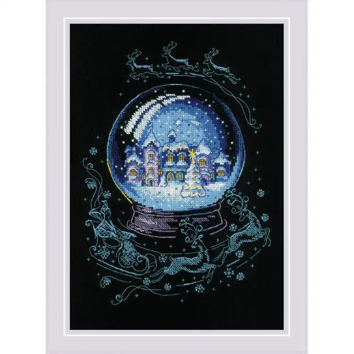 Cross Stitch Kit Riolis - WINTER FAIRY TALE 21X30 SR2151