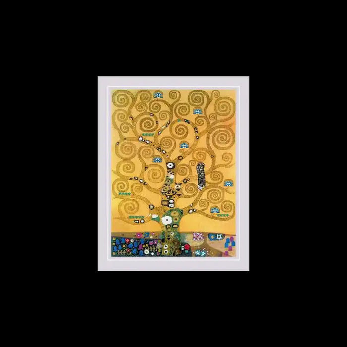 Cross Stitch Kit Riolis - THE TREE OF LIFE AFTER G. KLIMT'S PAINTING SRPT-0094