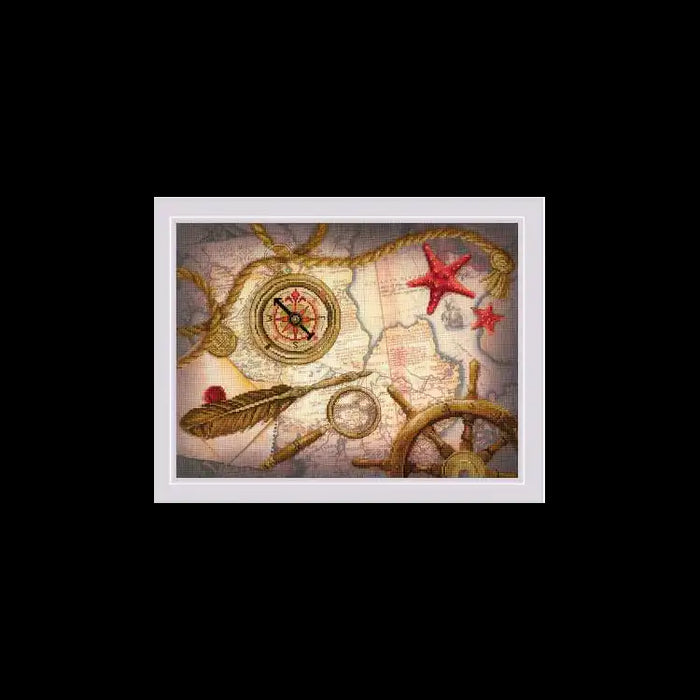 Cross Stitch Kit Riolis - IN SEARCH OF TREASURE SRPT-0095