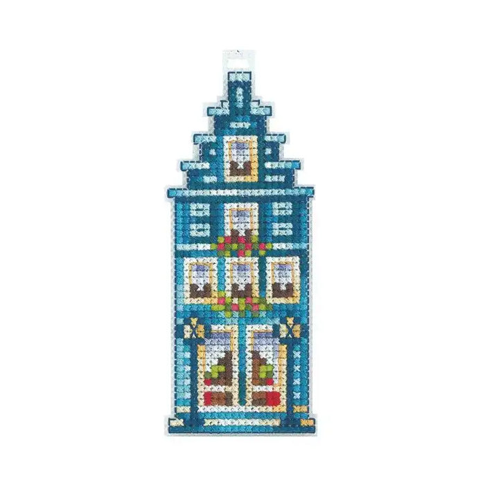 Cross Stitch Kit Andriana - TURQUOISE HOUSE SAND-15