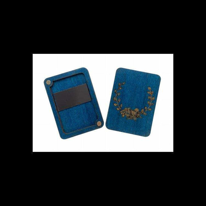 Wooden Needle Case. Blue HobbyJobby Needle Cases - HobbyJobby
