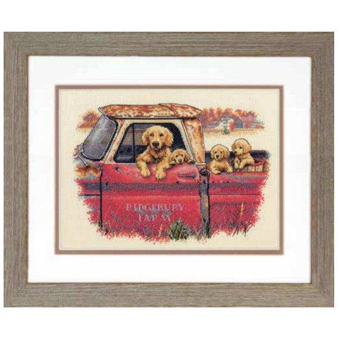 Cross Stitch Kit Dimensions - Golden Ride, D70-35405 Dimensions Cross Stitch Kits - HobbyJobby