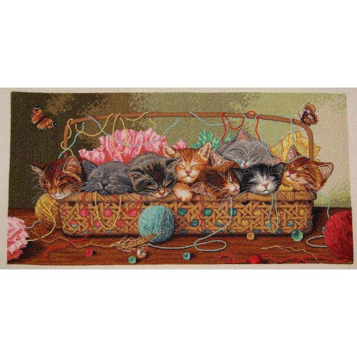 Cross Stitch Kit Dimensions - Kitty Litter, D35184 Dimensions Cross Stitch Kits - HobbyJobby