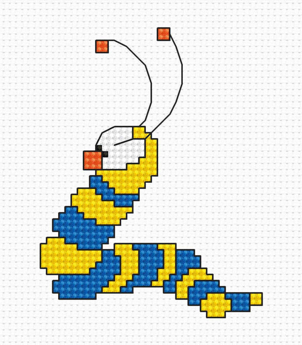 Cross Stitch Kit for Beginners - Luca-S Kids Embroidery Kit - HobbyJobby