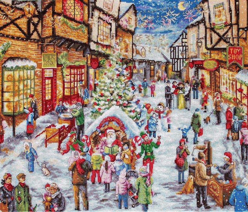 Cross Stitch Kit LetiStitch - Christmas Eve, Leti909 - HobbyJobby