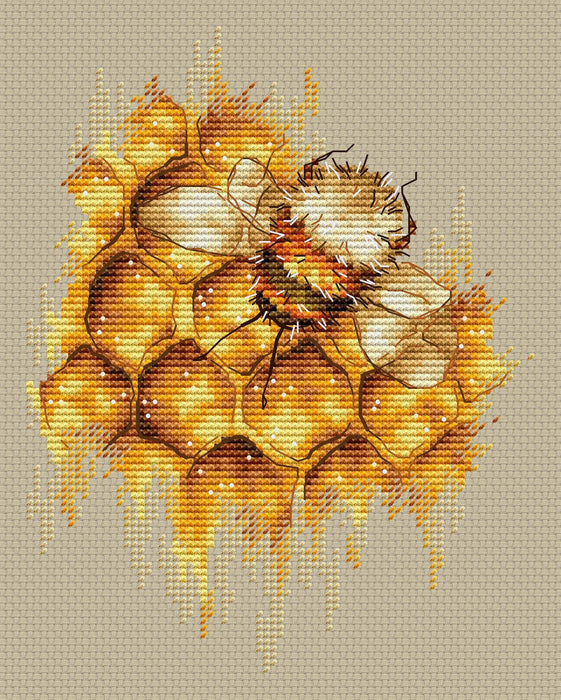 Cross Stitch Kit Luca-S - CD003 Fragrant and fluffy Cross Stitch Kits - HobbyJobby