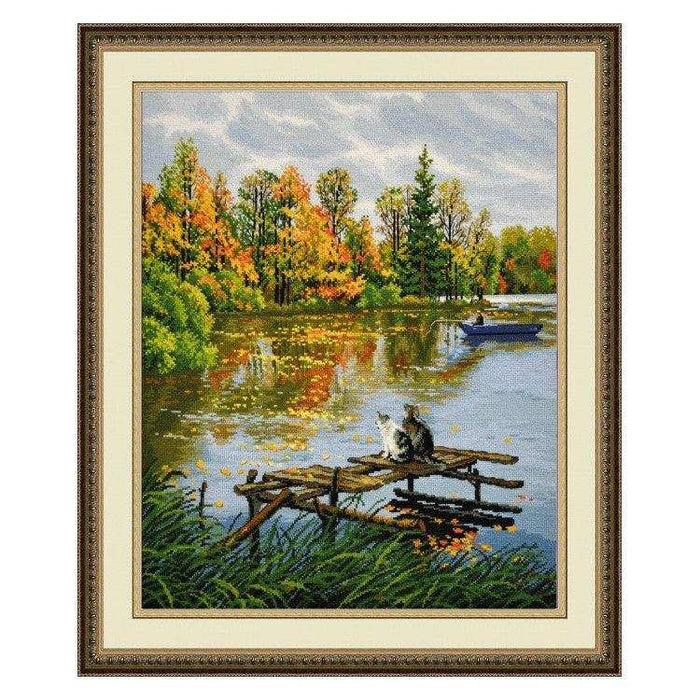 Cross Stitch Kit Oven - Maruska and Kotovsky, S850 Oven Cross Stitch Kits - HobbyJobby