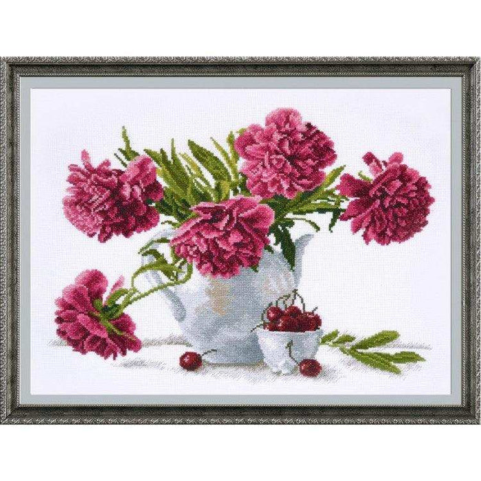 Cross Stitch Kit Oven - Tea Style, S657 Oven Cross Stitch Kits - HobbyJobby