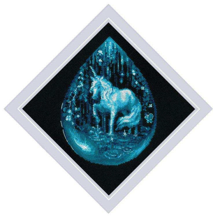 Cross Stitch Kit Riolis - "Unicorn Tear" Cross Stitch Kits - HobbyJobby