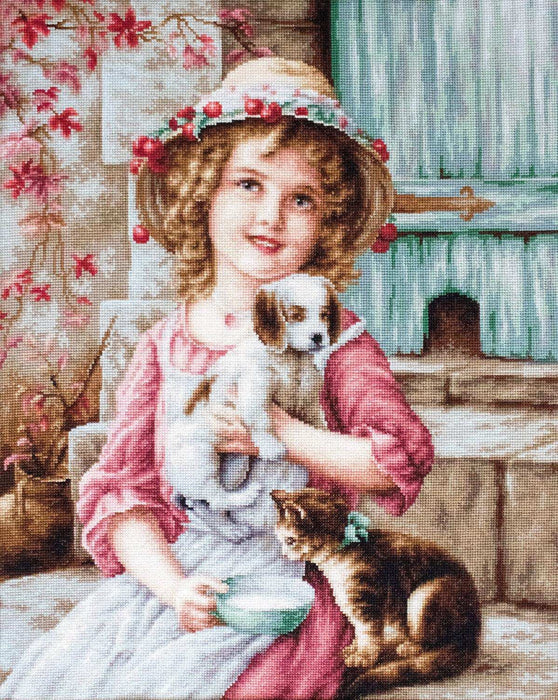 Cross Stitch Pattern Luca-S - Best Friends, P518 - Luca-S