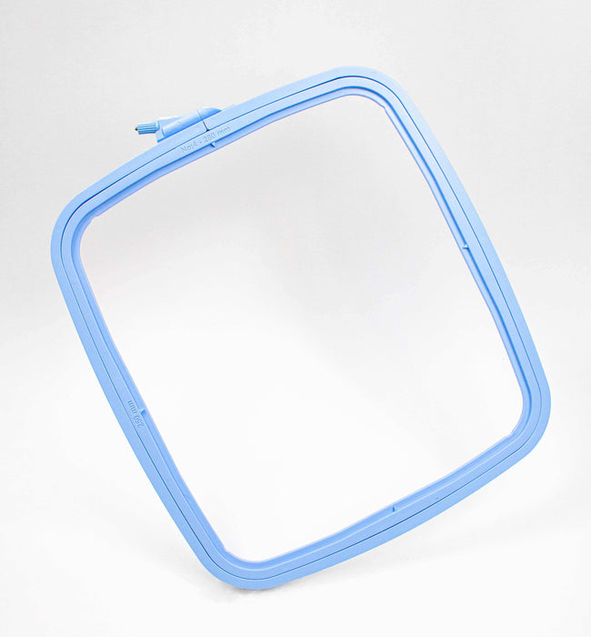 Cross Stitch Square Hoop, Blue - Nurge Embroidery Hoop Hoops - HobbyJobby