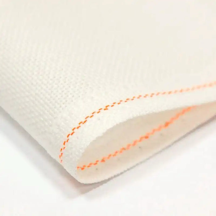 Lugana 25 Count Zweigart Fabric color 101 Natural White Fabric - HobbyJobby