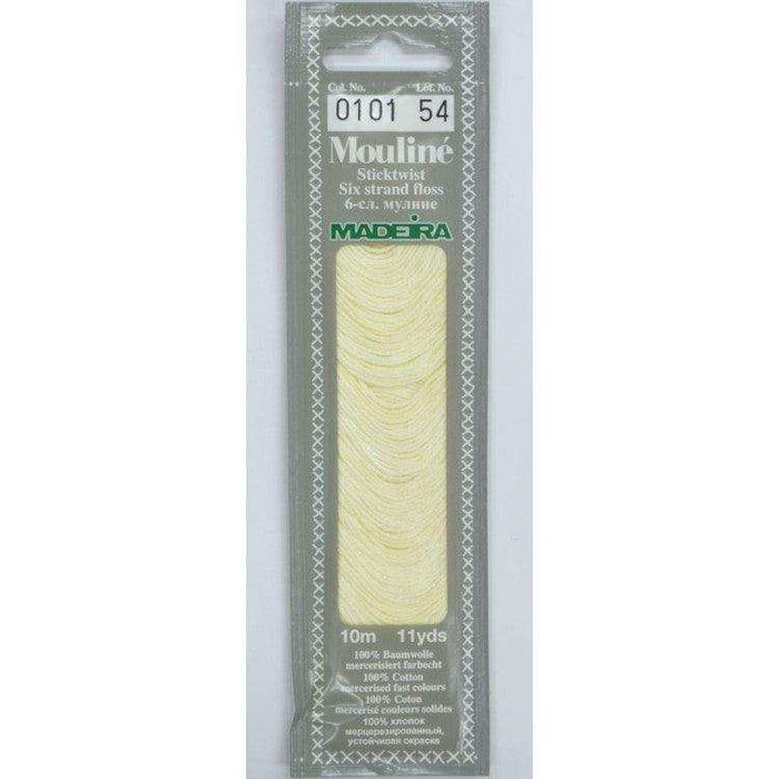 Madeira Cotton Mouline Threads col.0101 Stranded Cotton - HobbyJobby