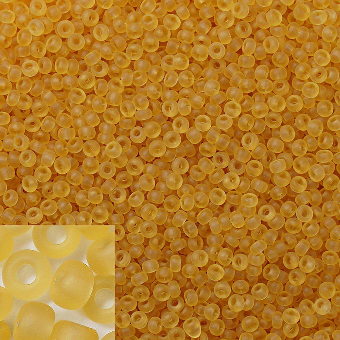 PRECIOSA Rocaille Transparent 50g Preciosa Beads - HobbyJobby