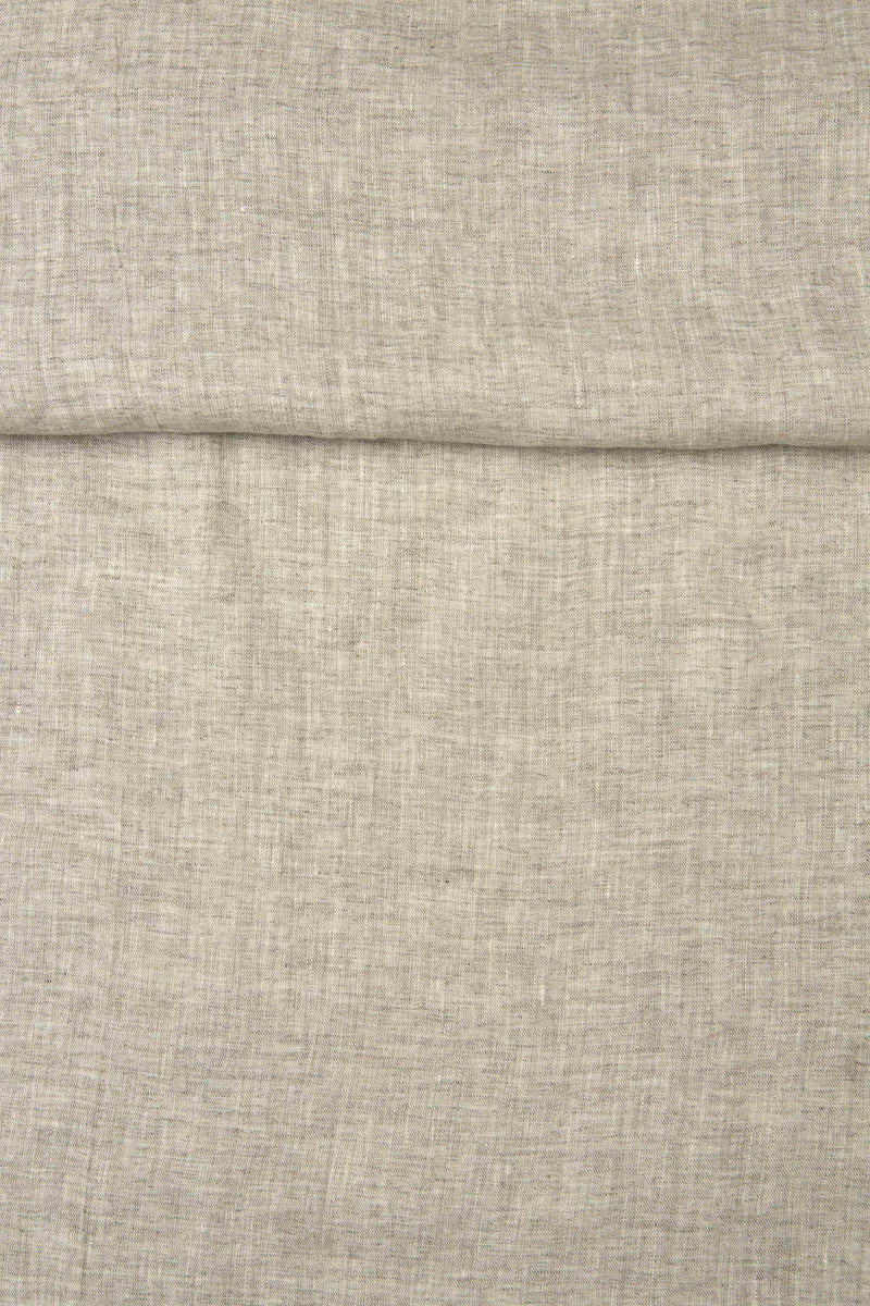 Luca-S Natural Pure Linen Wrinkled Fabric Rustic Color Luca-S Linen Fabrics - HobbyJobby