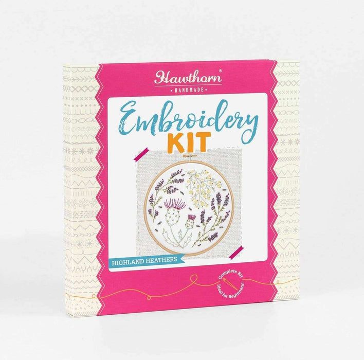 Highland Heathers Embroidery Kit
