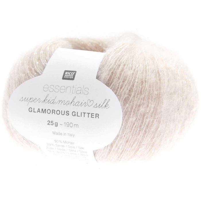 RICO Essentials Super Kid Mohair Loves Silk Glamorous Glitter