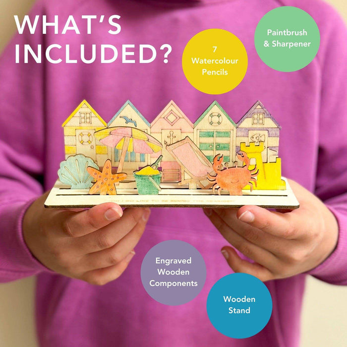 Create Your Own Beach Scene - DIY Craft Kit for Kids