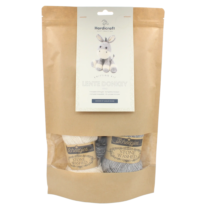 DIY Knitting Kit - Lente Donkey