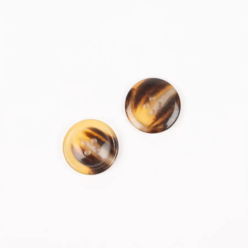Imitation horn (caramel) no. 709 Size: 18mm