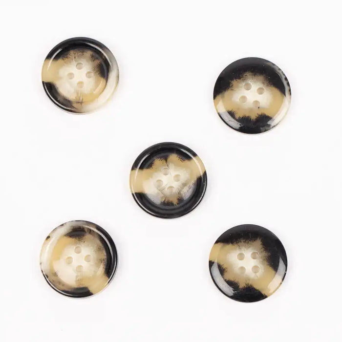 Imitation horn (mocha) no. 712 Size: 18mm