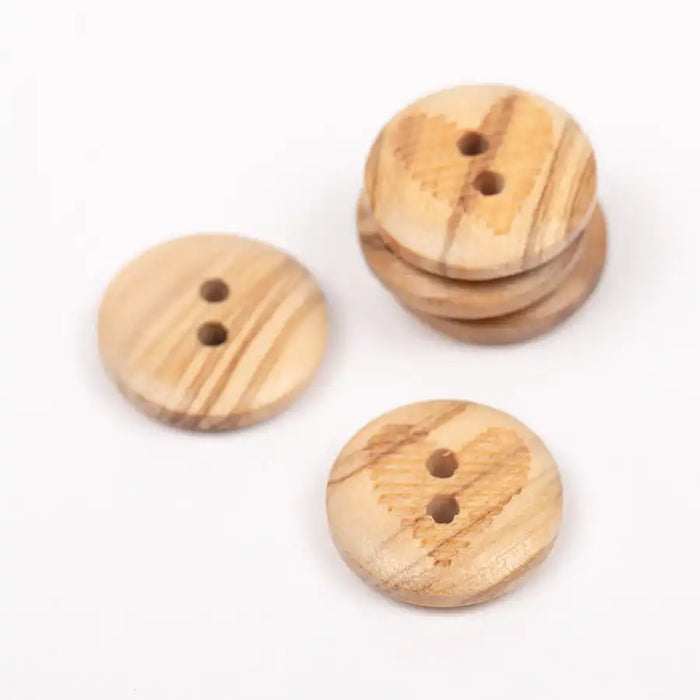 Heart (wood) no. 814 Size: 15mm