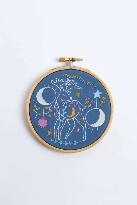 Celestial Deer Mini Embroidery Kit