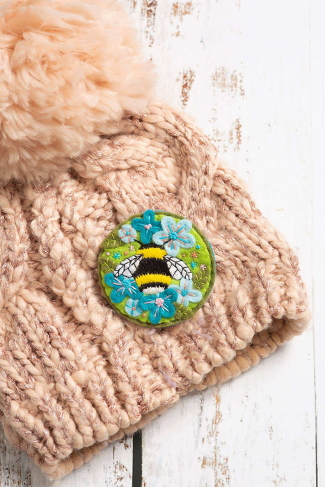 Bumblebee Brooch Felt Craft Kit
