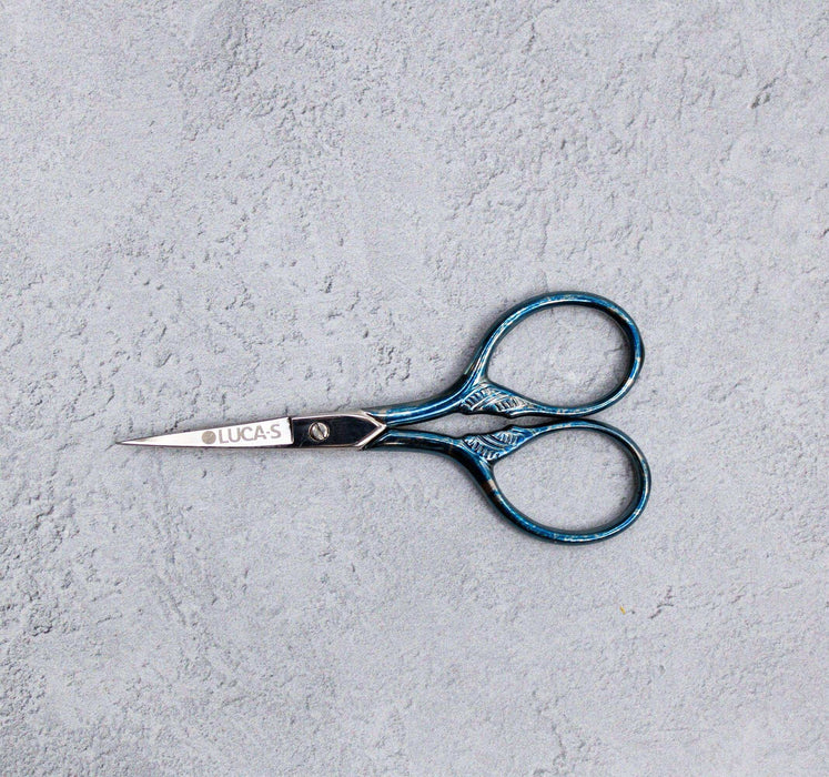 Luca-S Embroidery Scissors with Colored Handles Luca-S Scissors - HobbyJobby