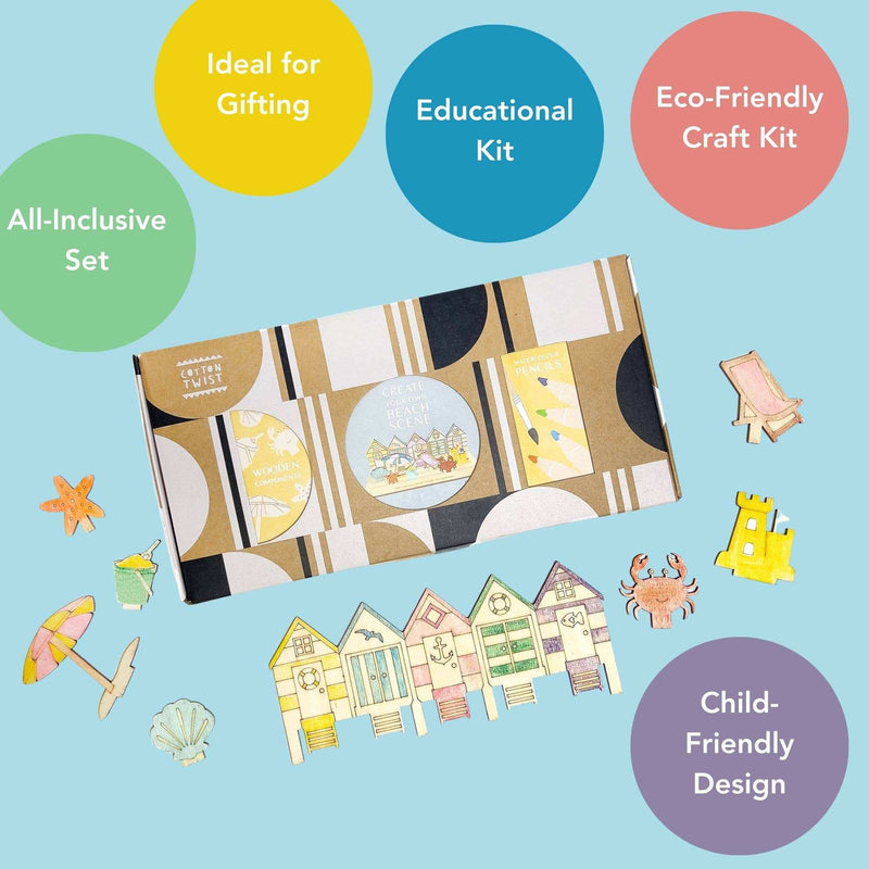 Create Your Own Beach Scene - DIY Craft Kit for Kids
