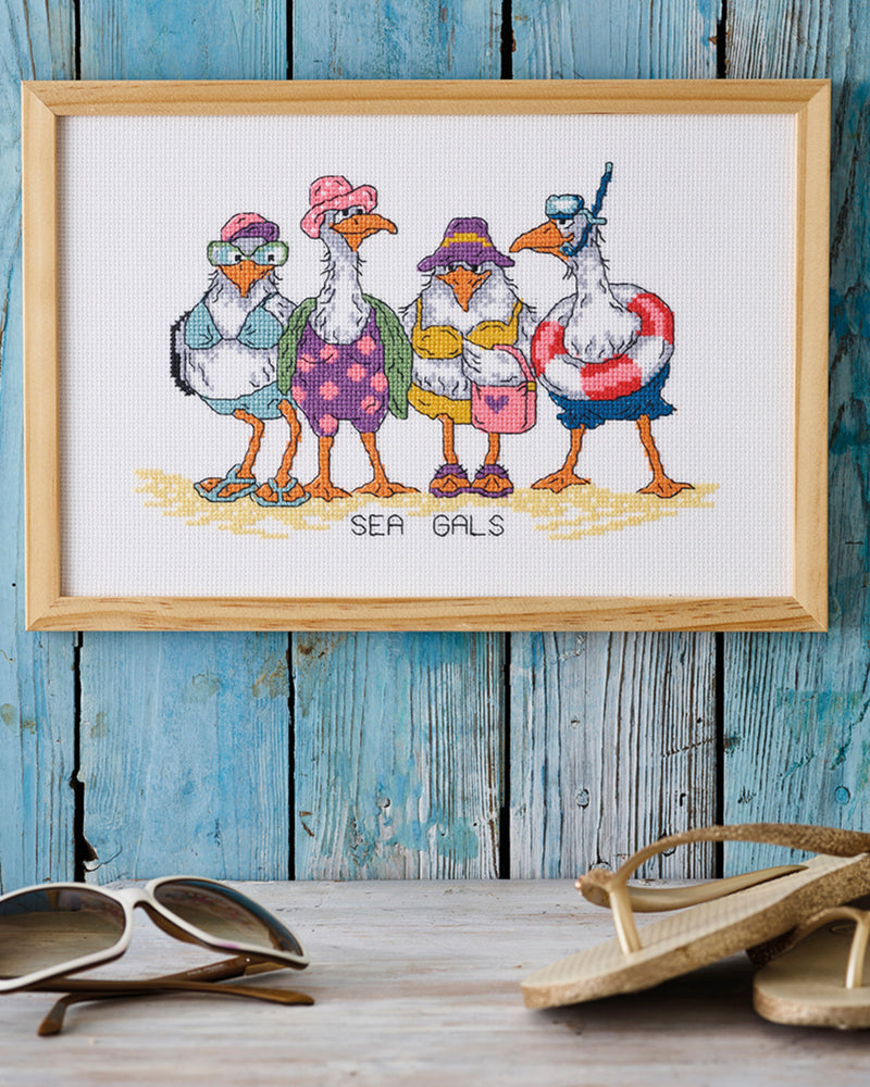 Cross Stitch Kit Permin - Sea Gals