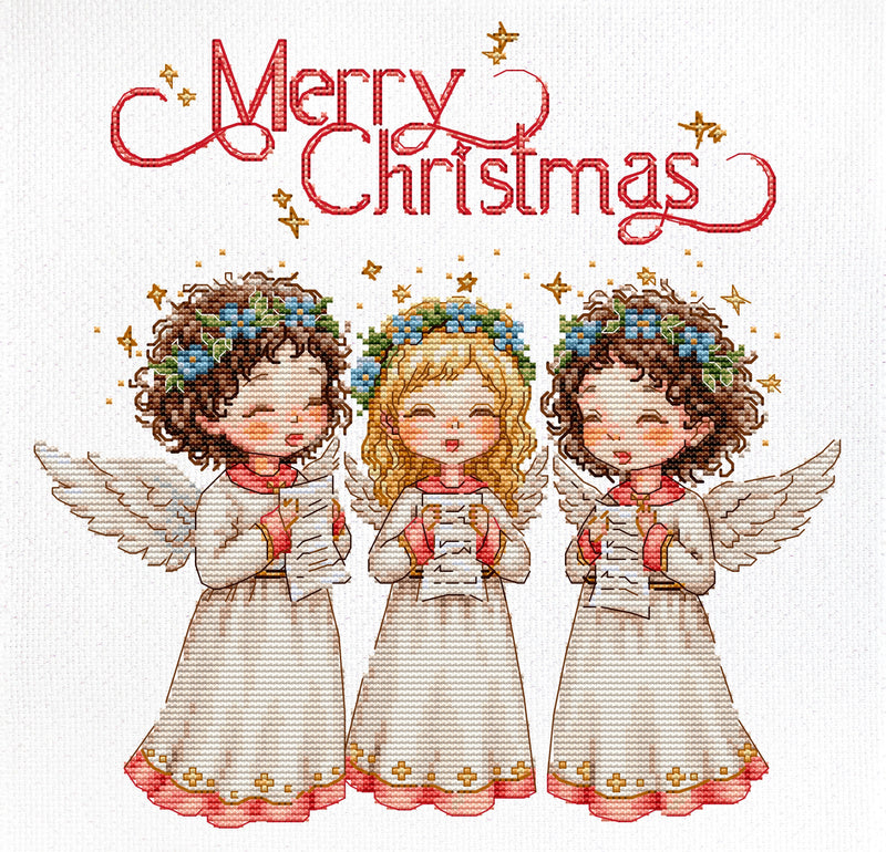 Cross Stitch Kit Luca-S -Angelic Song, B1437