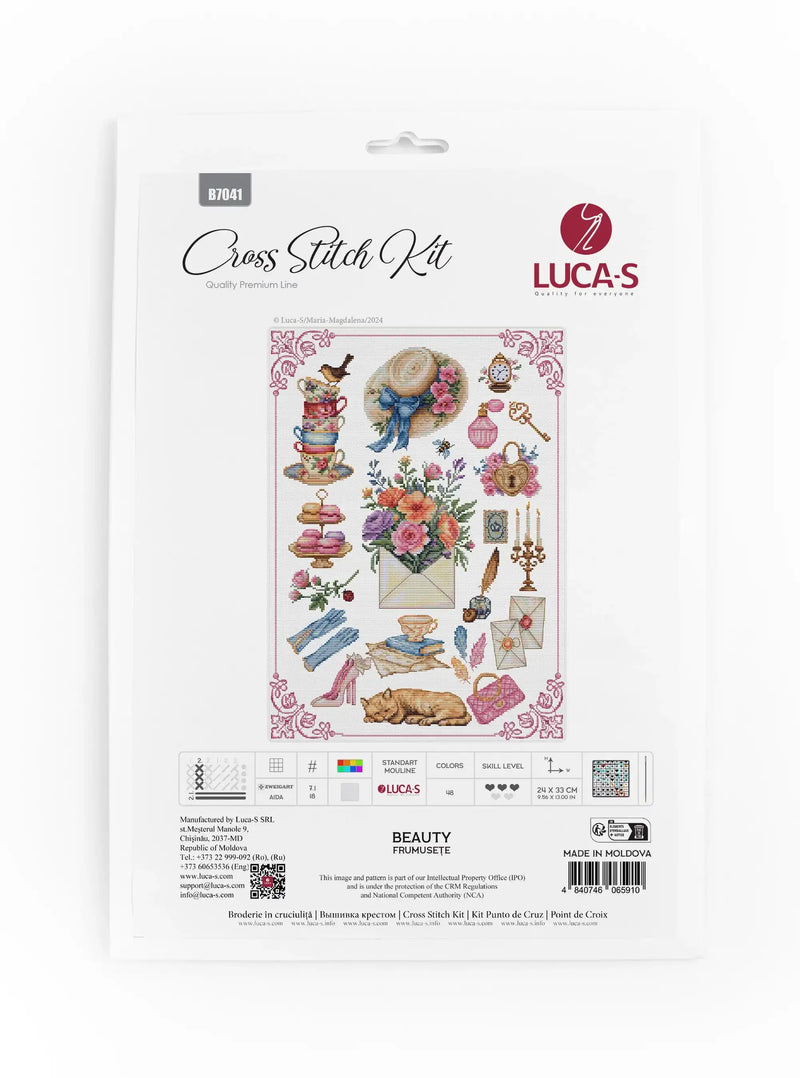 Cross Stitch Kit Luca-S - Beauty, B7041