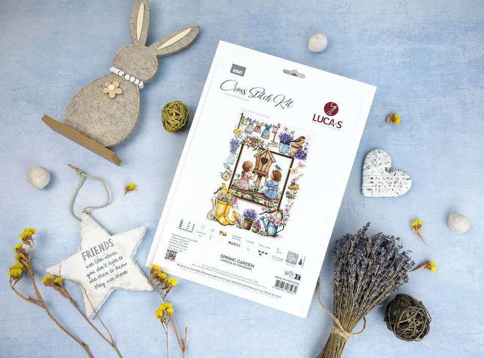 Cross Stitch Kit Luca-S - Spring Garden, B7047