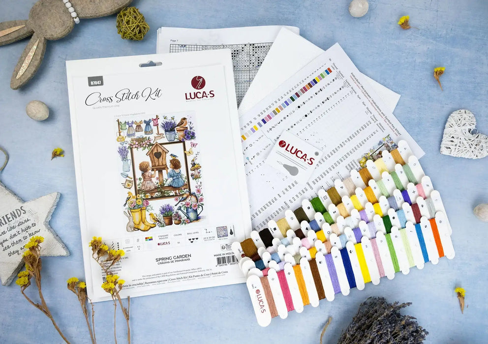 Cross Stitch Kit Luca-S - Spring Garden, B7047