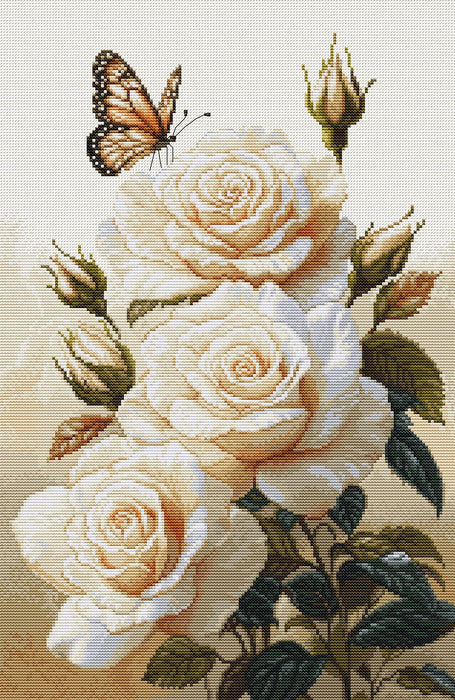 Cross Stitch Kit Luca-S - The Scent of Roses, B7056