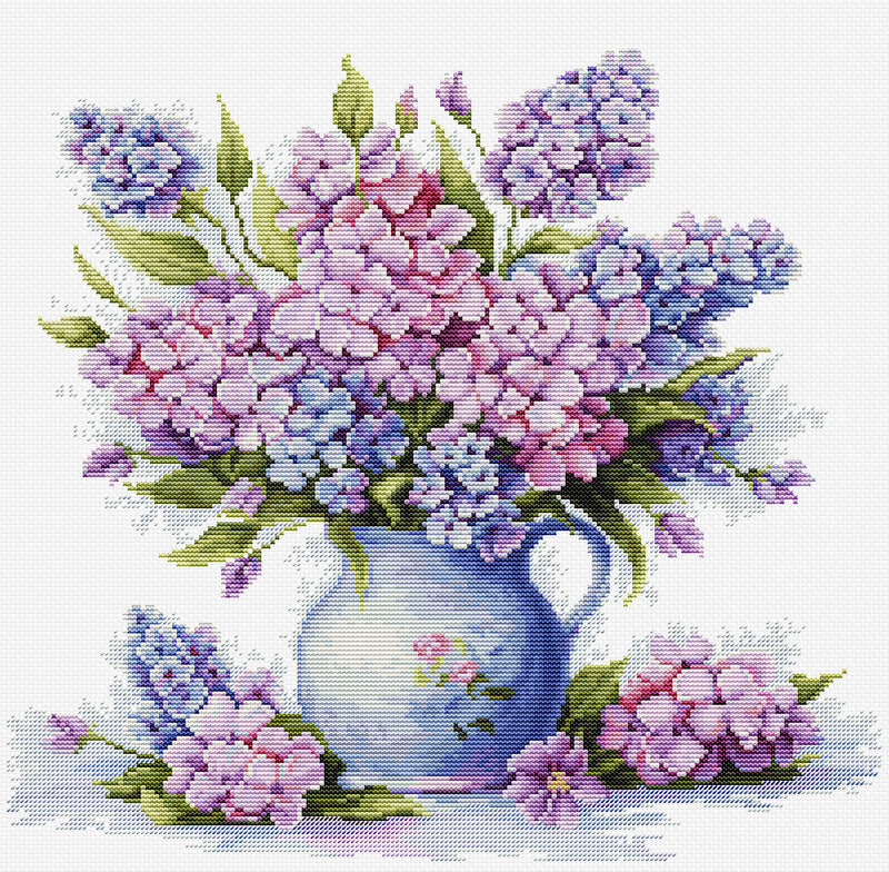Cross Stitch Kit Luca-S - The Bloom of Fragile Hope, B7059