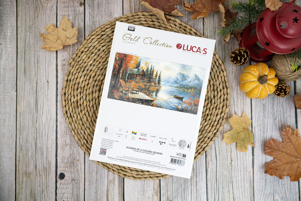 Cross Stitch Kit Luca-S GOLD - Echoes of a Golden Season, B716